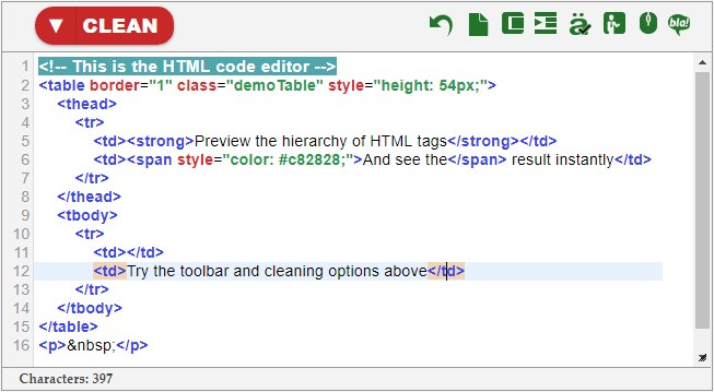 edit html codes